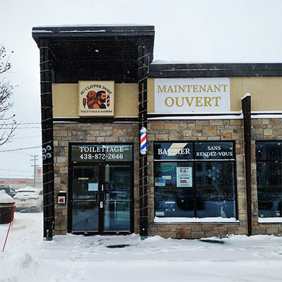 Barbier Au Clipper doré